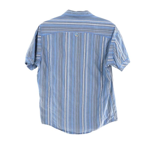 Kuhl Suncel Shirt Mens S Blue Gorpcore Outdoor Active Wear Hiking Summer Camping - Picture 10 of 16